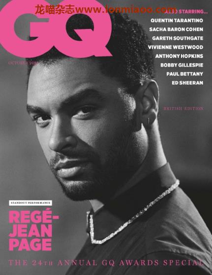 [英国版]GQ 智族男士杂志 2021年10月刊